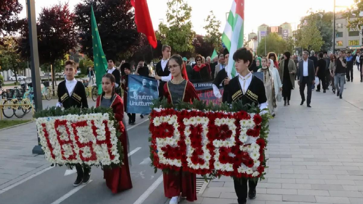 Çerkes Sürgünü’nün 161. Yılı Yürüyüşü