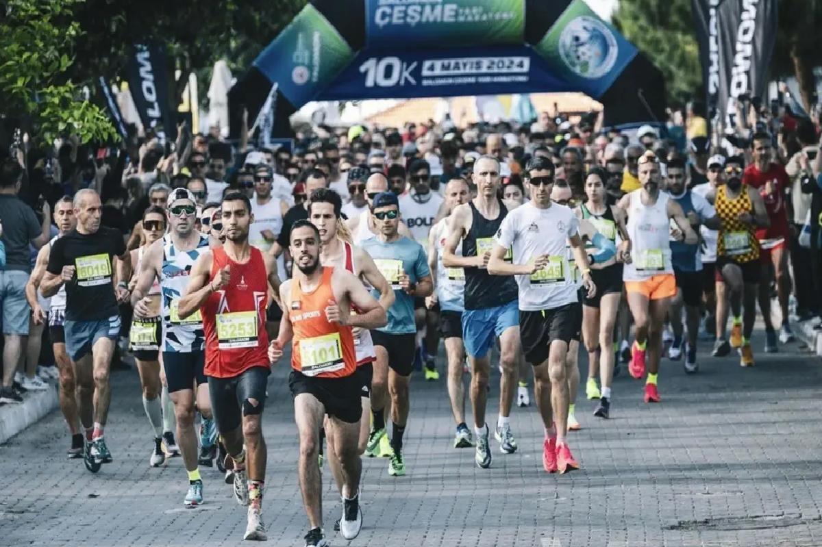 Çeşme’de Maraton Coşkusu