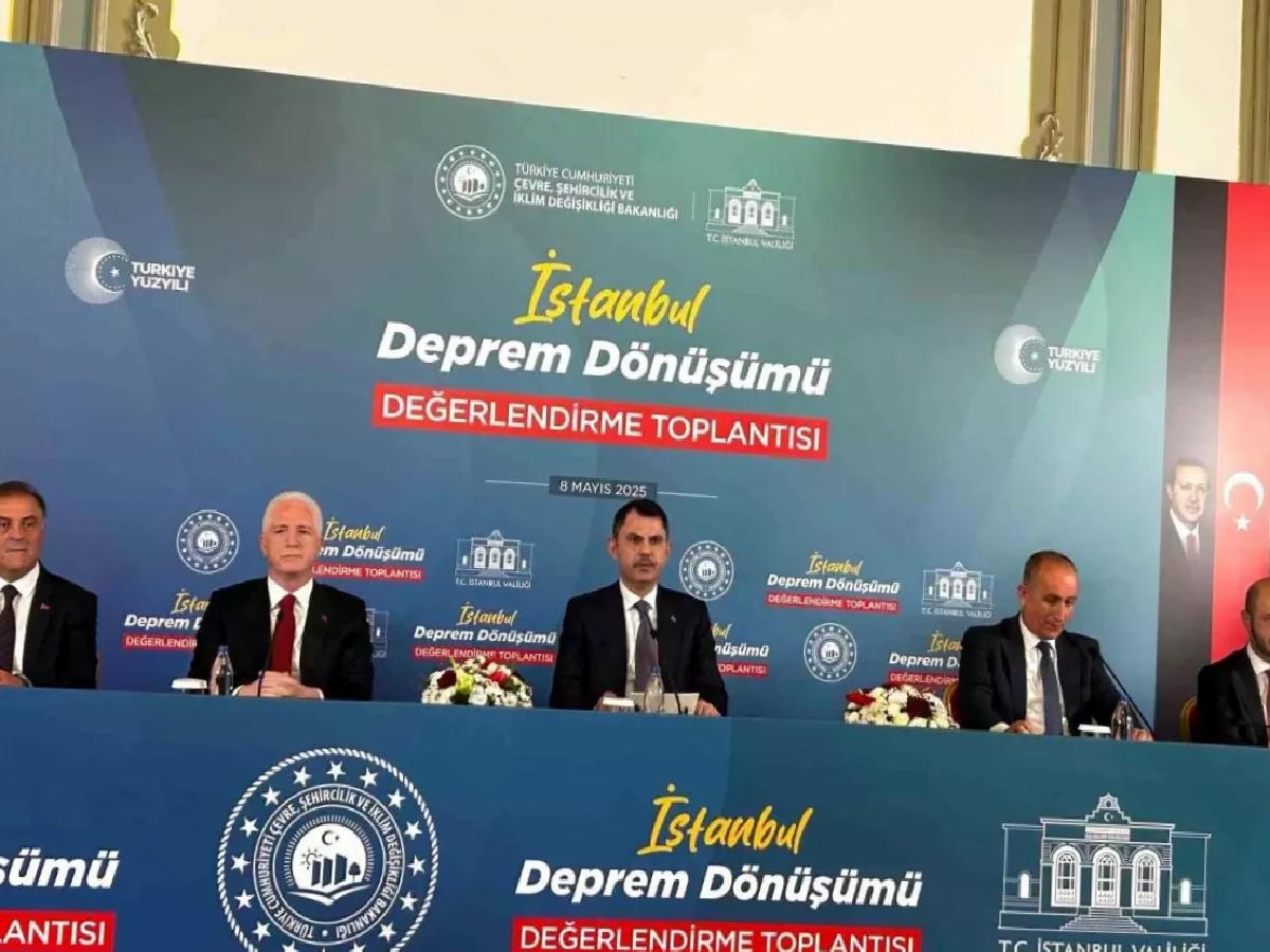 Çevre Şehircilik ve İklim Değişikliği Bakanı Kurum: “İstanbul’da acil dönüşmesi gereken 600 bin konut var”