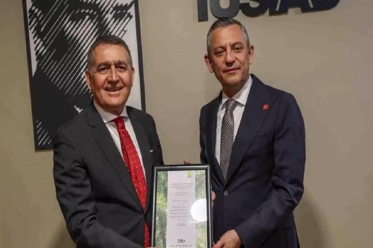 CHP Genel Başkanı Özgür Özel, TÜSİAD’ı Ziyaret Etti