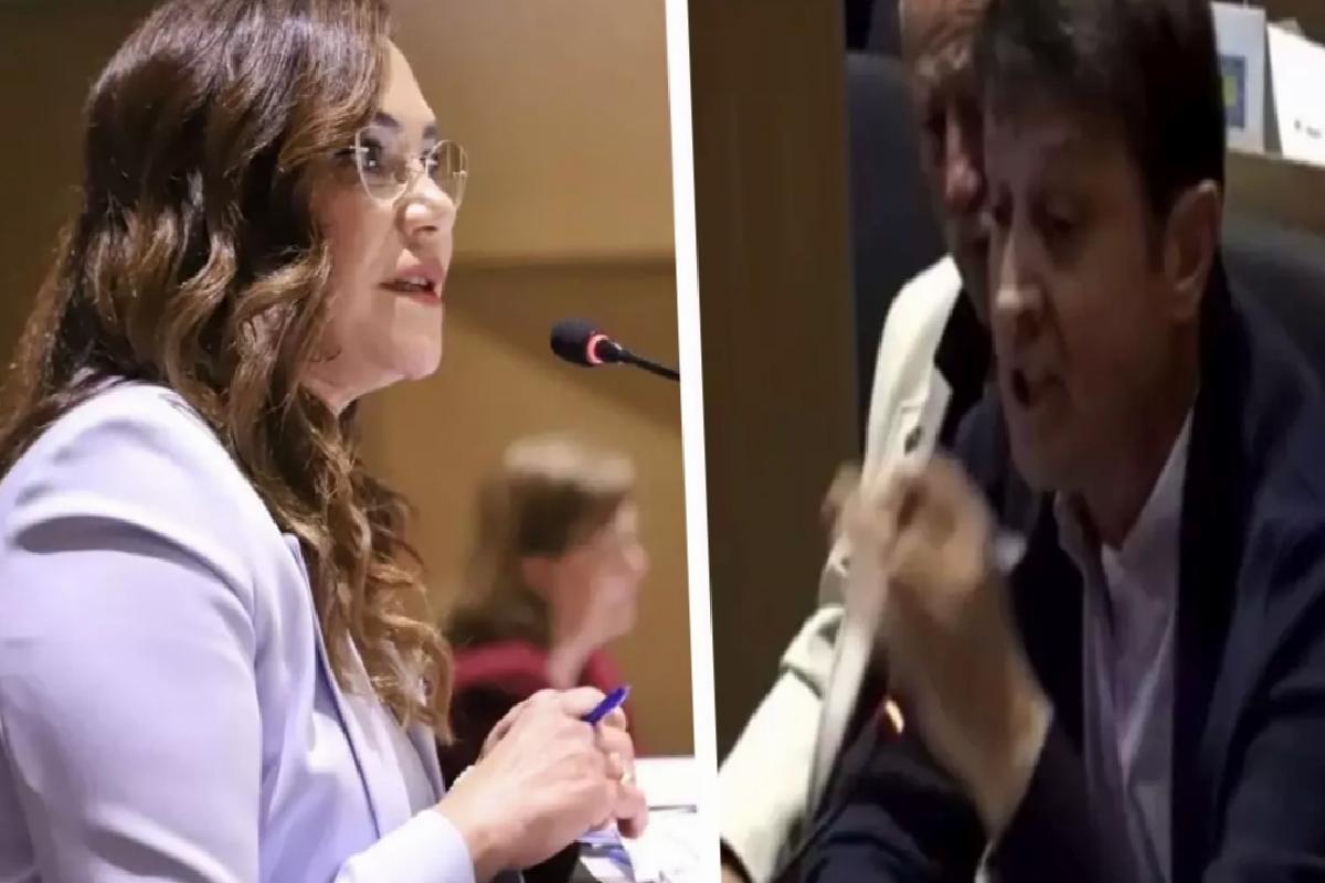 CHP’li başkanlar arasında otopark kavgası! Mikrofonunu kapattırdı