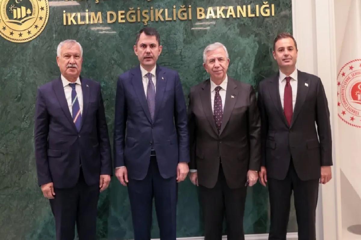 CHP’li belediye başkanlarından Murat Kurum’a ziyaret