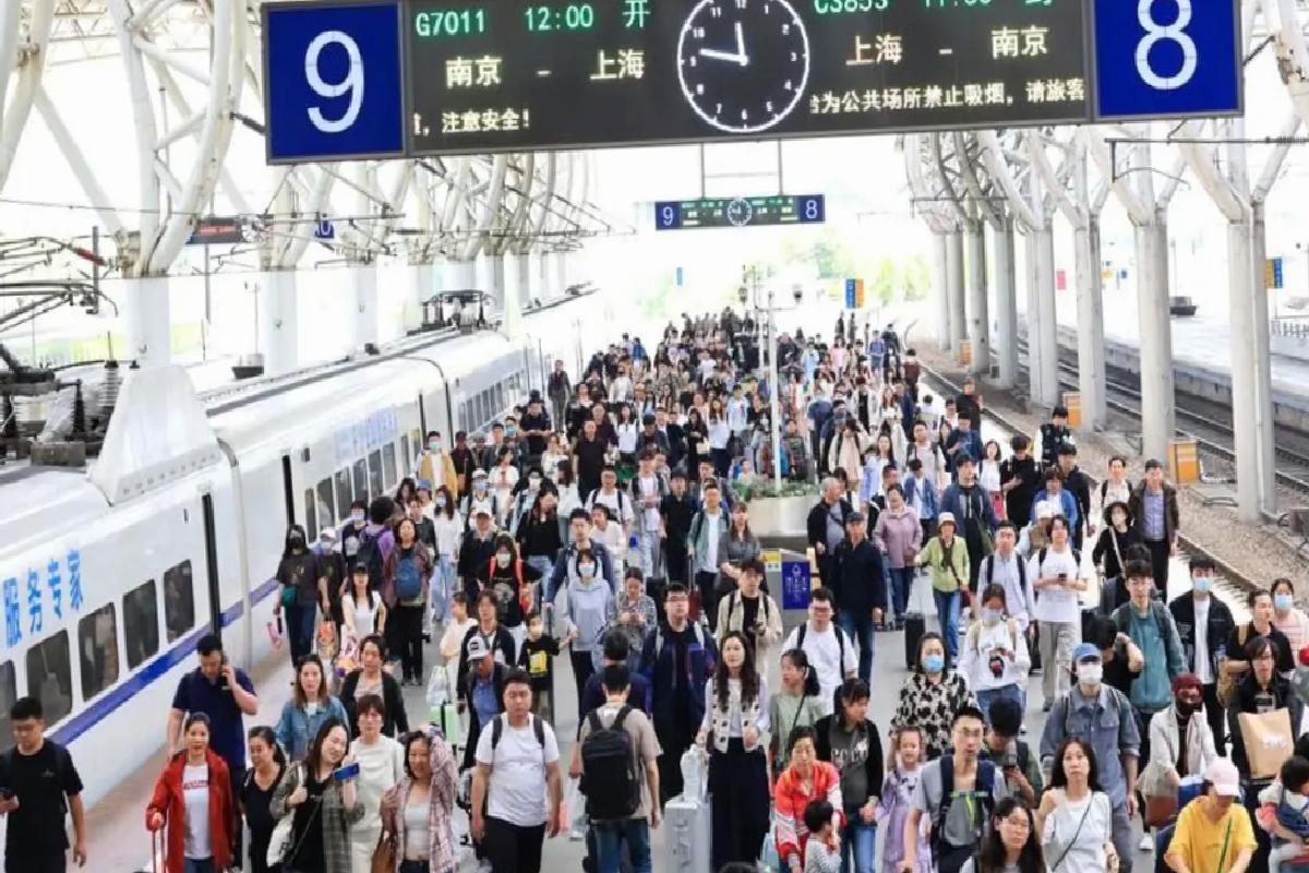 Çin’de 1 Mayıs İşçi Bayramı Seyahat Yoğunluğu