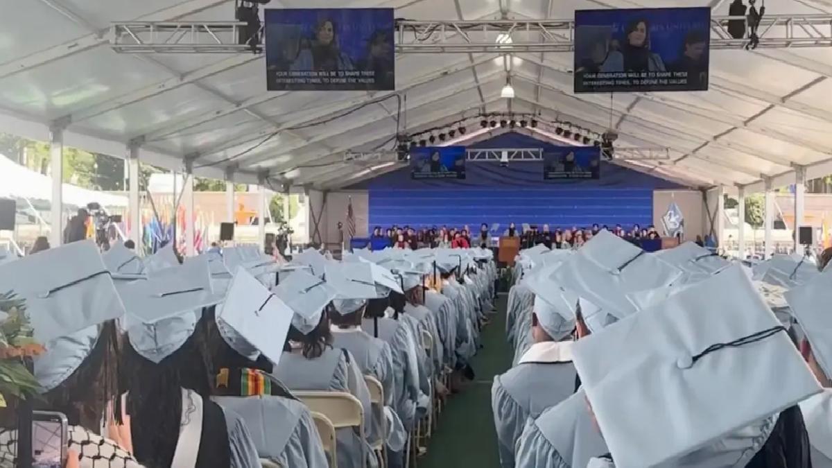Columbia Üniversitesi’nde Filistin Protestosuna Tepki