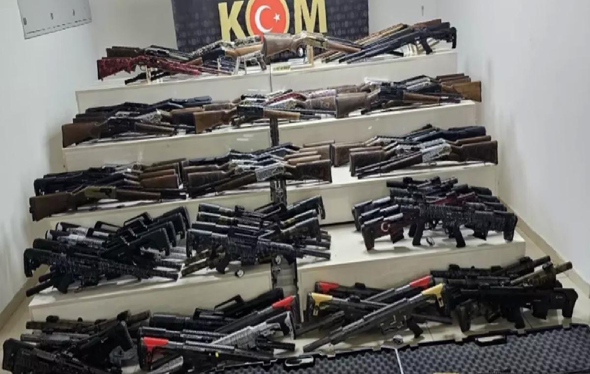 Çorum’da 118 Ruhsatsız Av Tüfeği Ele Geçirildi