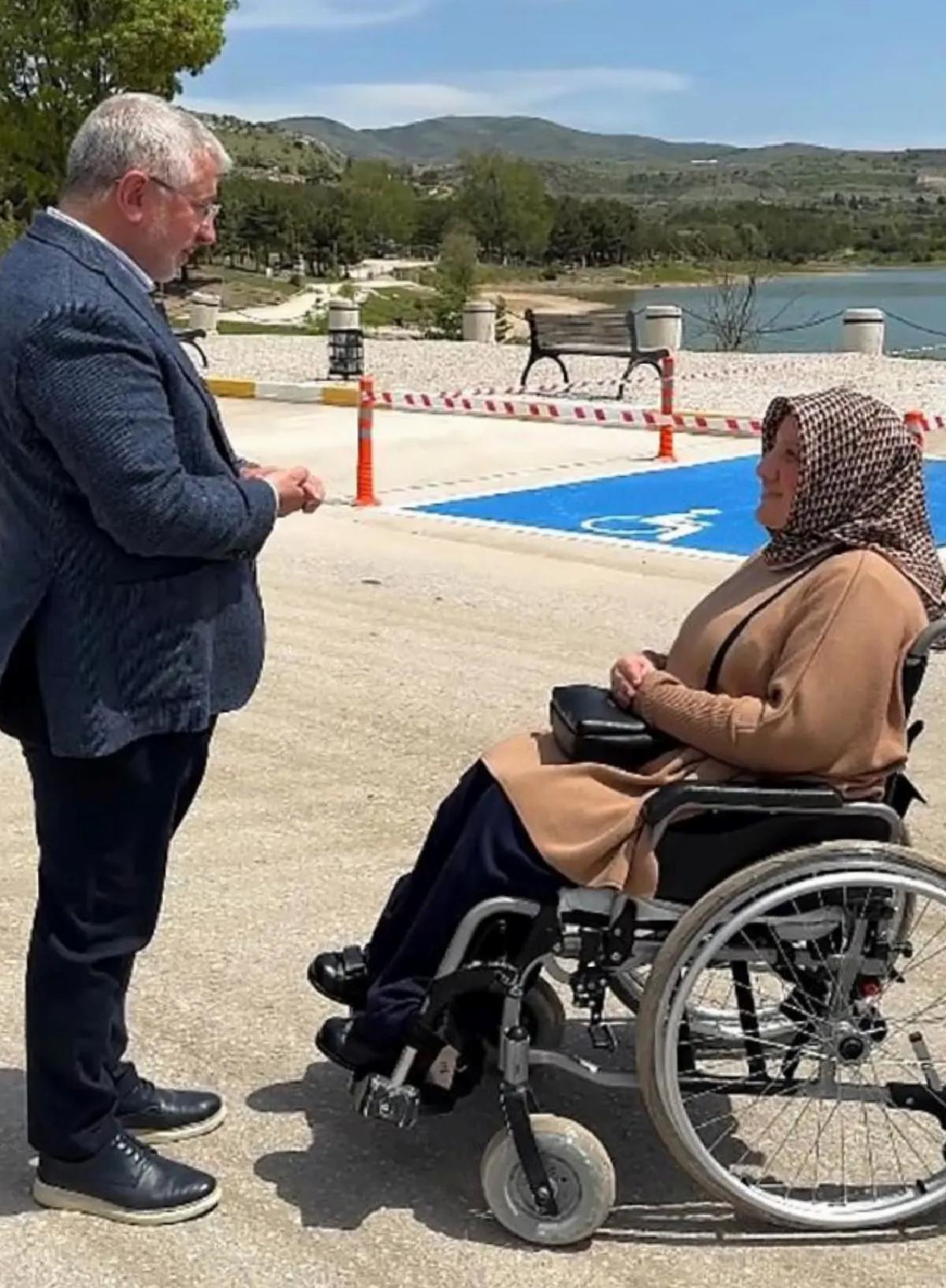 Çorum’da Engelli Bireyler İçin Yeni Seyir Alanı Yapıldı