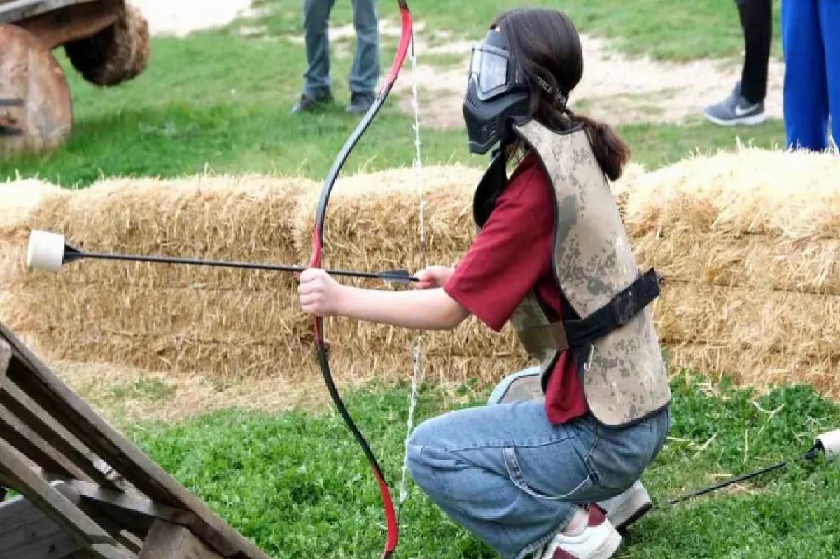 Çorum’da Liseler Arası Ok Savaşları Yarışması Düzenlendi