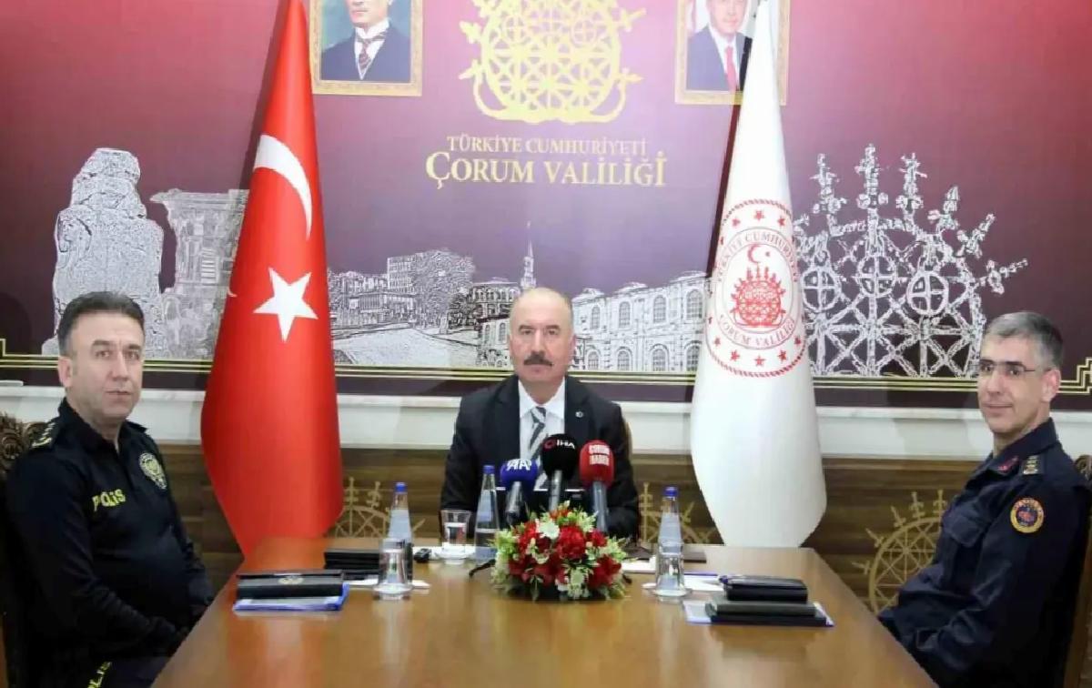 Çorum’da Suç Oranlarında Önemli Düşüş