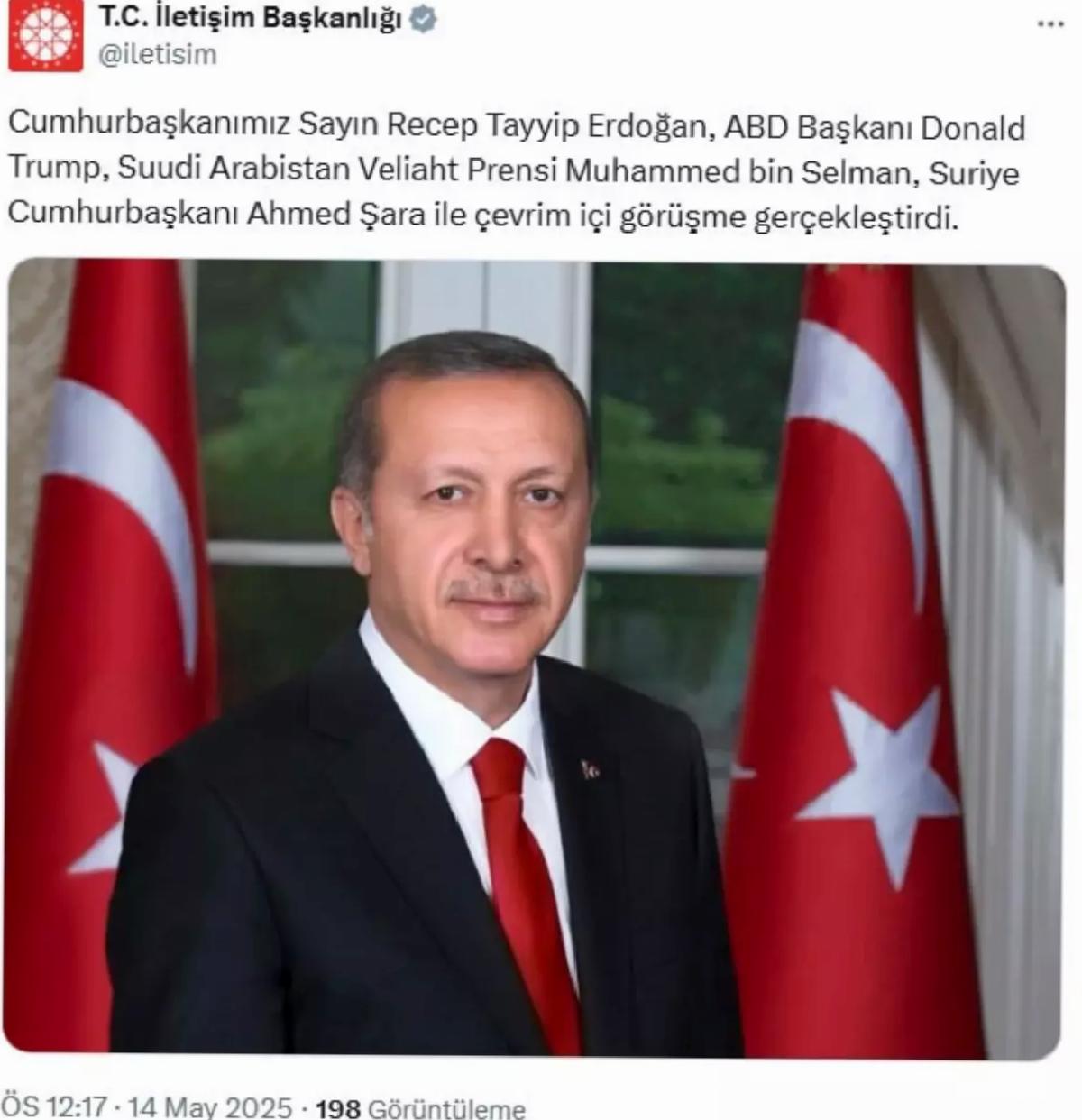 Cumhurbaşkanı Erdoğan, ABD Başkanı Trump ve diğer liderlerle çevrim içi görüşme gerçekleştirdi