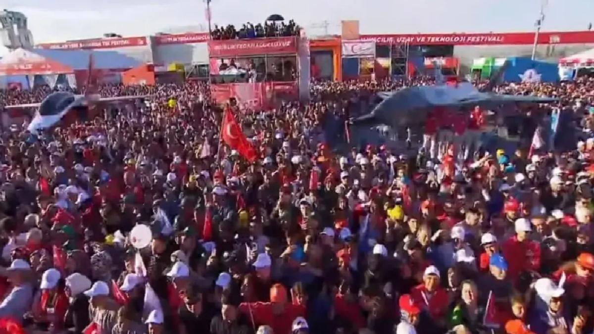Cumhurbaşkanı Erdoğan: Biz Türk milleti ve Kıbrıs Türkü olarak bu topraklarda ev sahibiyiz