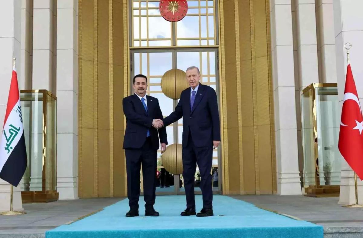 Cumhurbaşkanı Erdoğan, Irak Başbakanı Sudani’yi resmi törenle karşıladı