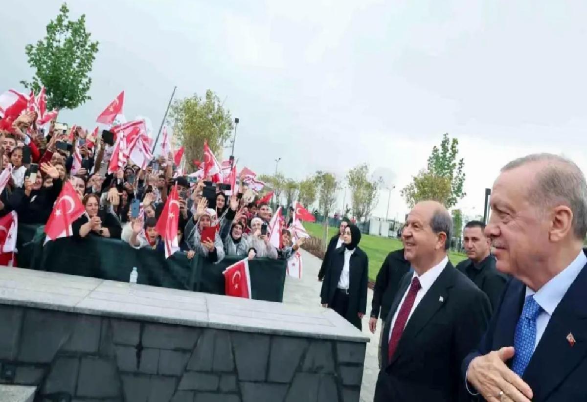 Cumhurbaşkanı Erdoğan: “KKTC Cumhuriyet Yerleşkesi, Kıbrıs Türk halkının kararlılığının sembolüdür”