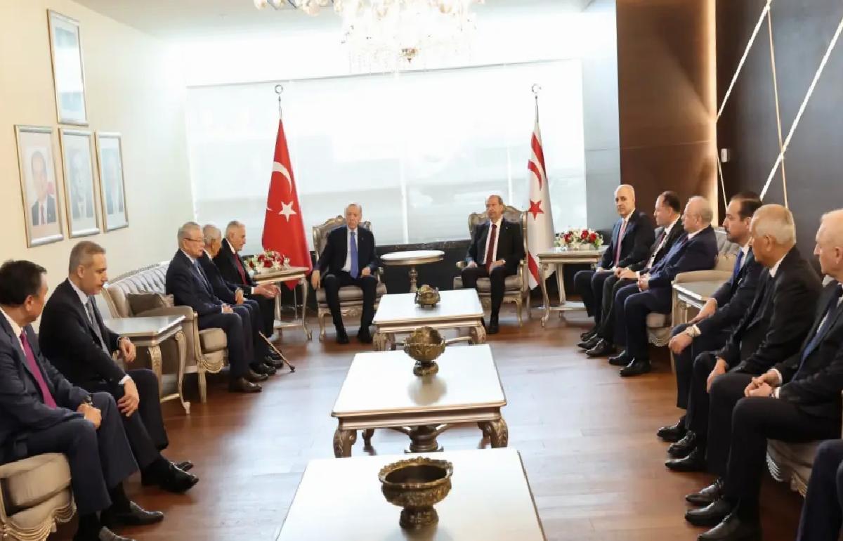 Cumhurbaşkanı Erdoğan KKTC’ye Ulaştı