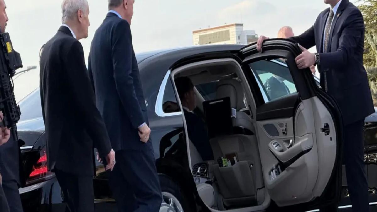 Cumhurbaşkanı Erdoğan ve Bahçeli bir araya geldi (2)