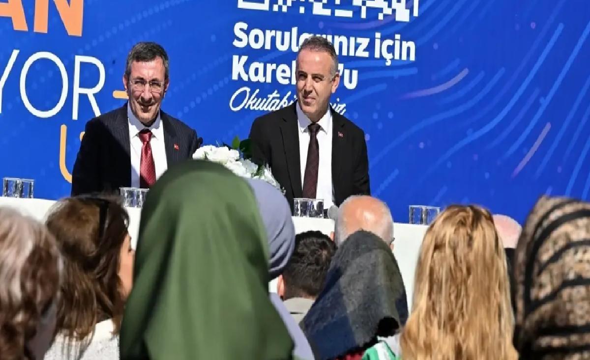 Cumhurbaşkanı Yardımcısı Yılmaz, Ümraniye’de konuştu Açıklaması