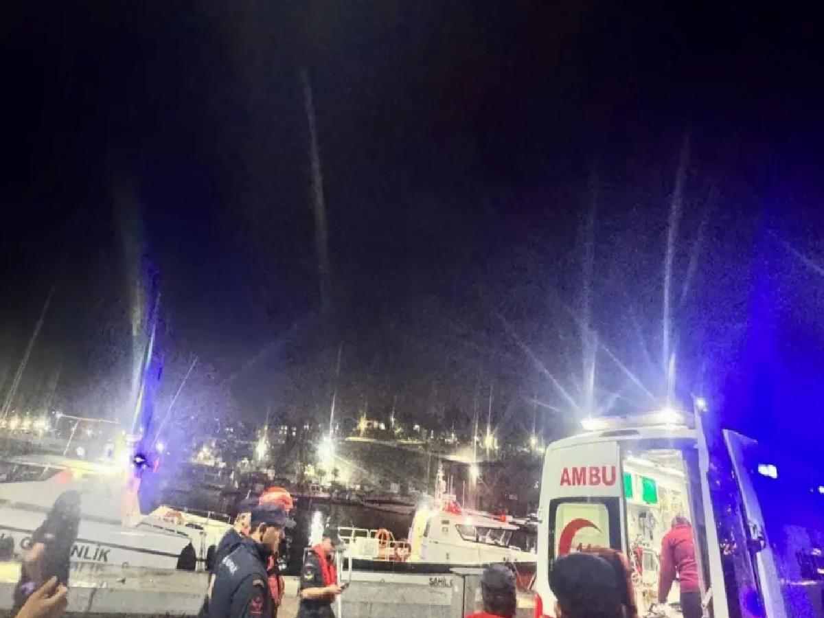 Darıca’da Balık Tutarken Kayalıklardan Düştü