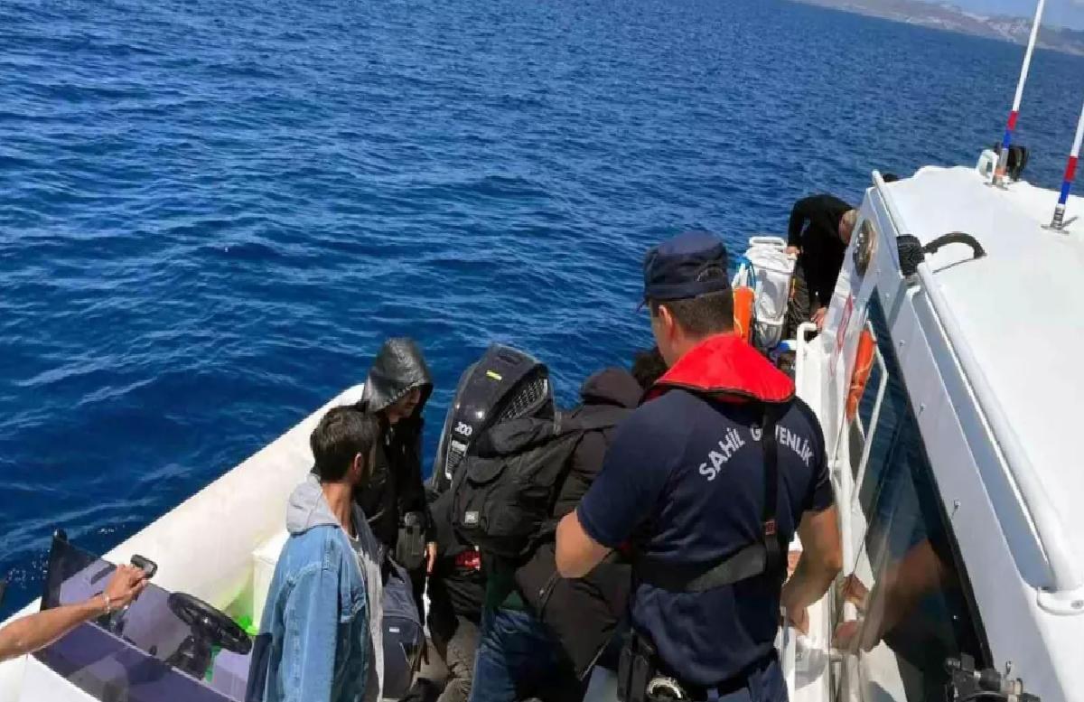 Datça’da 33 Göçmen Kurtarıldı