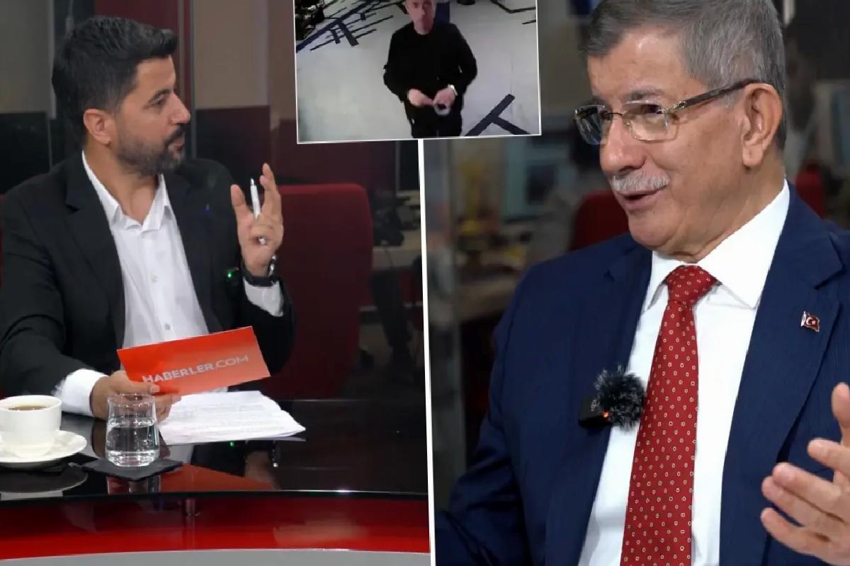 Davutoğlu’na canlı yayında açıkça sorduk: Görüşmelerinizde hiç kamera bantladınız mı?