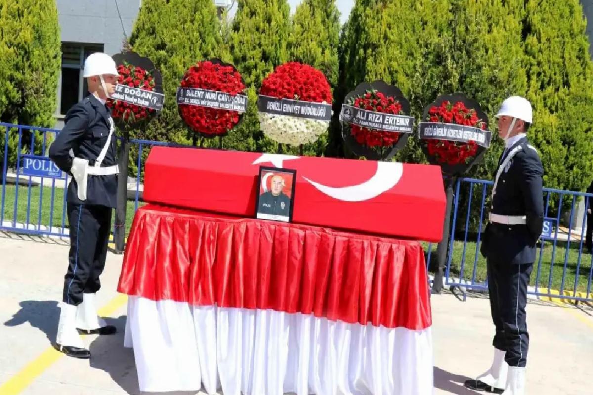 Denizli’de Polis Memuru Kalp Krizinden Hayatını Kaybetti