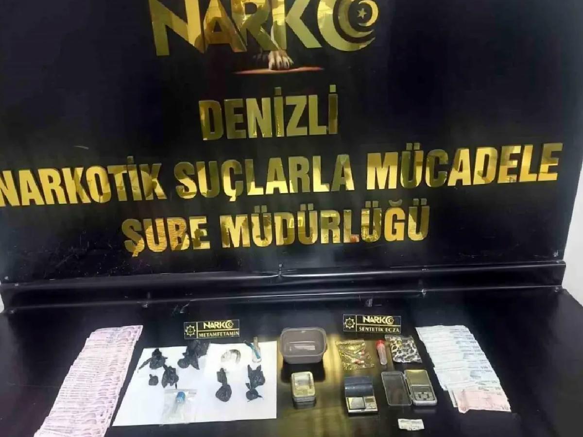 Denizli’de Uyuşturucu Operasyonu: 22 Gözaltı