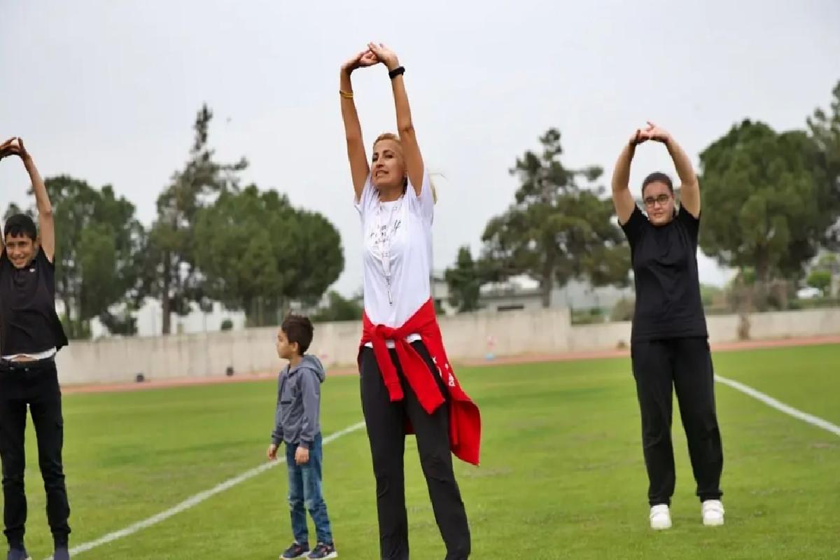 Depremzede Çocuklara Spor Terapisi