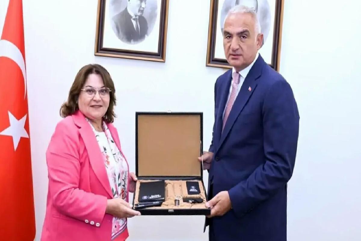 Didim Belediye Başkanı Hatice Gençay’dan Bakan Ersoy’a Ziyaret
