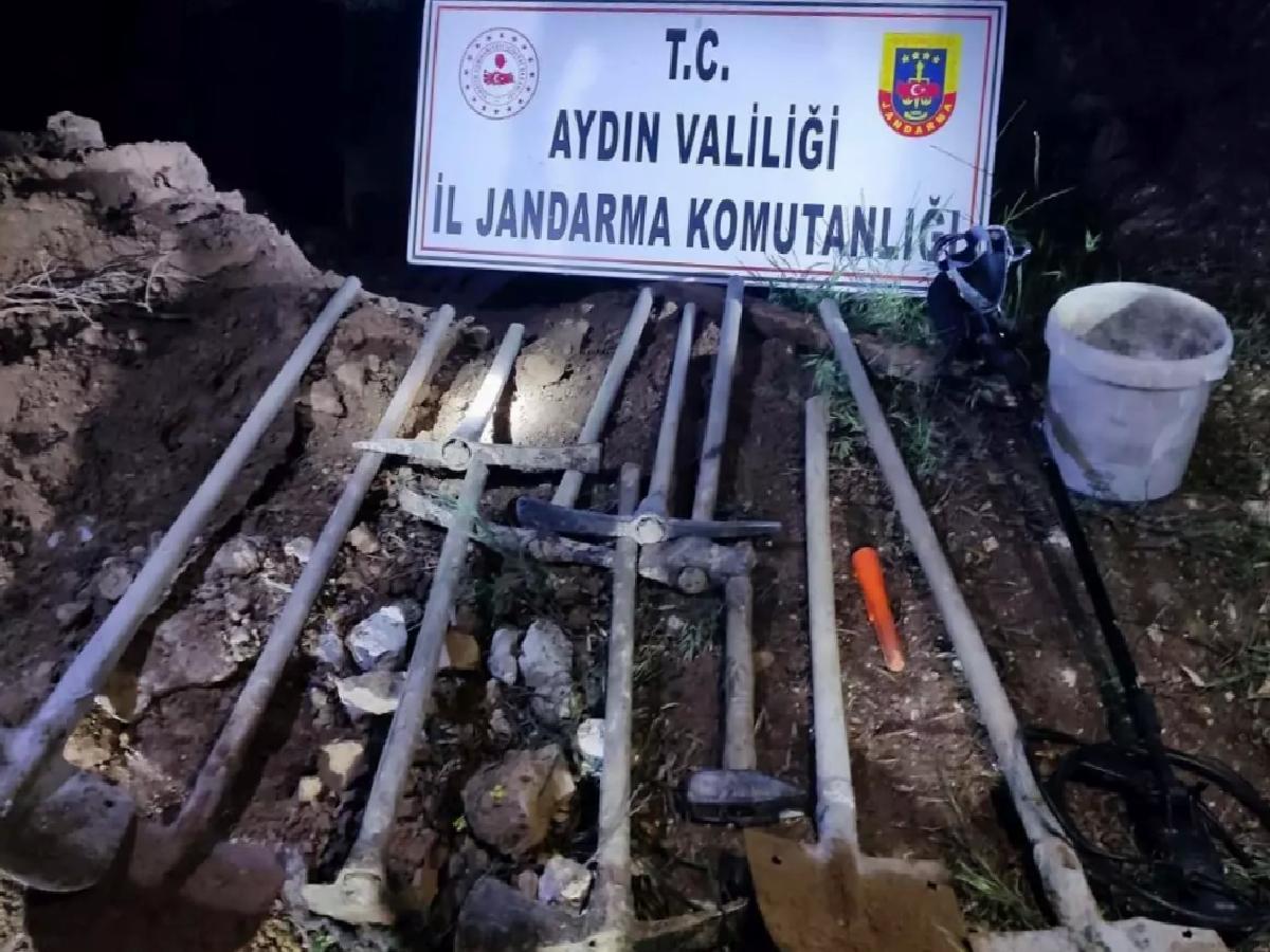 Didim’de Kaçak Tarihi Eser Kazısı Operasyonu