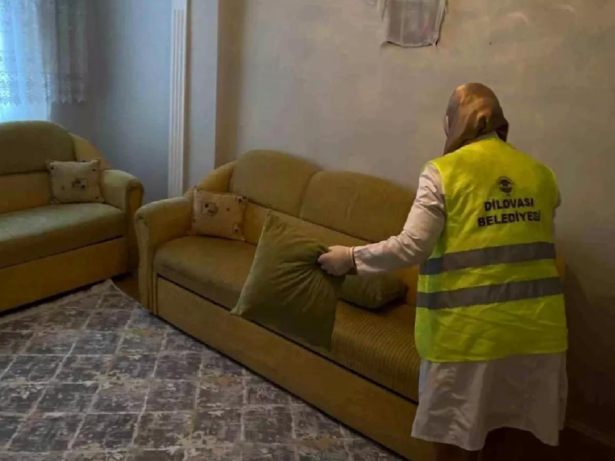 Dilovası’nda Yaşlı ve Engellilere Evde Temizlik Hizmeti