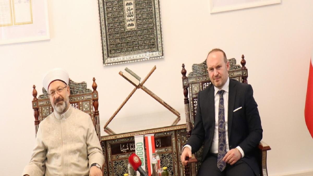 Diyanet İşleri Başkanlığı ile Avusturya İslam Cemaati arasında iş birliği protokolü imzalandı