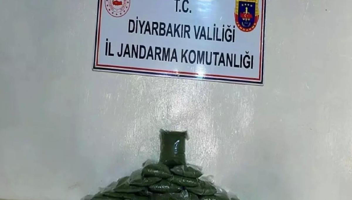 Diyarbakır’da 77 Kilo Esrar Ele Geçirildi