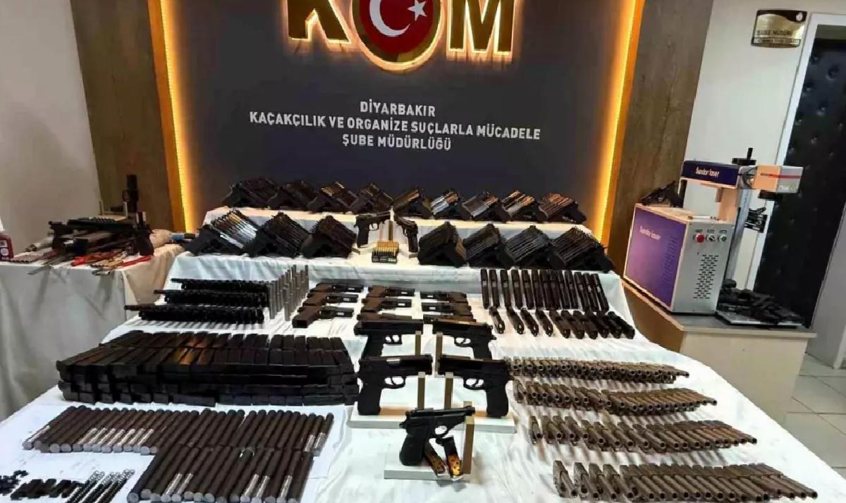 Diyarbakır’da Oyuncakçı Görünümlü Silah Atölyesi Baskını