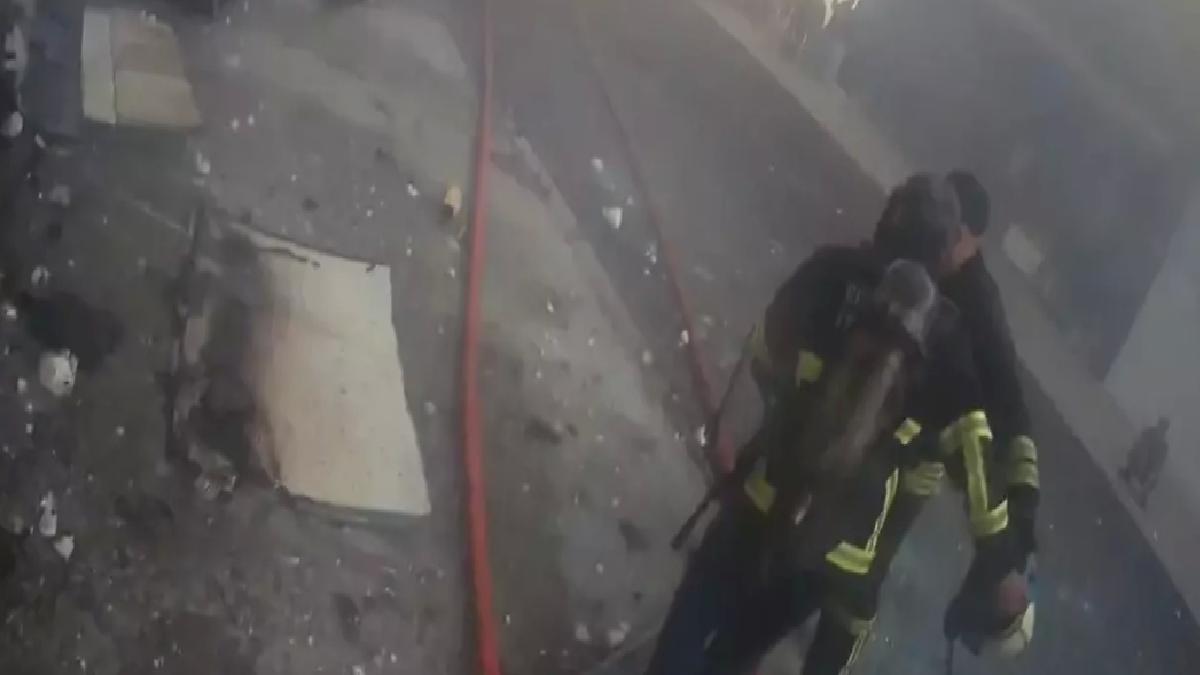 Diyarbakır’da Patlama Anının Görüntüleri