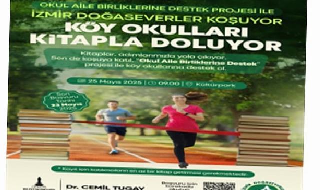 Doğaseverler koşacak, köy okulları kitapla dolacak