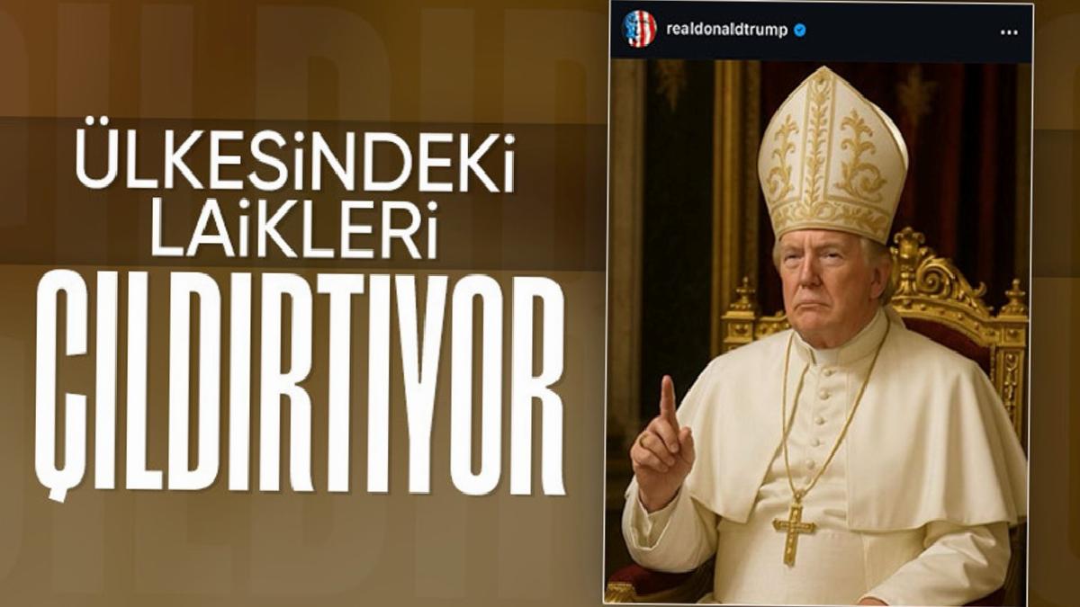 Donald Trump, kendini Papa yaptı