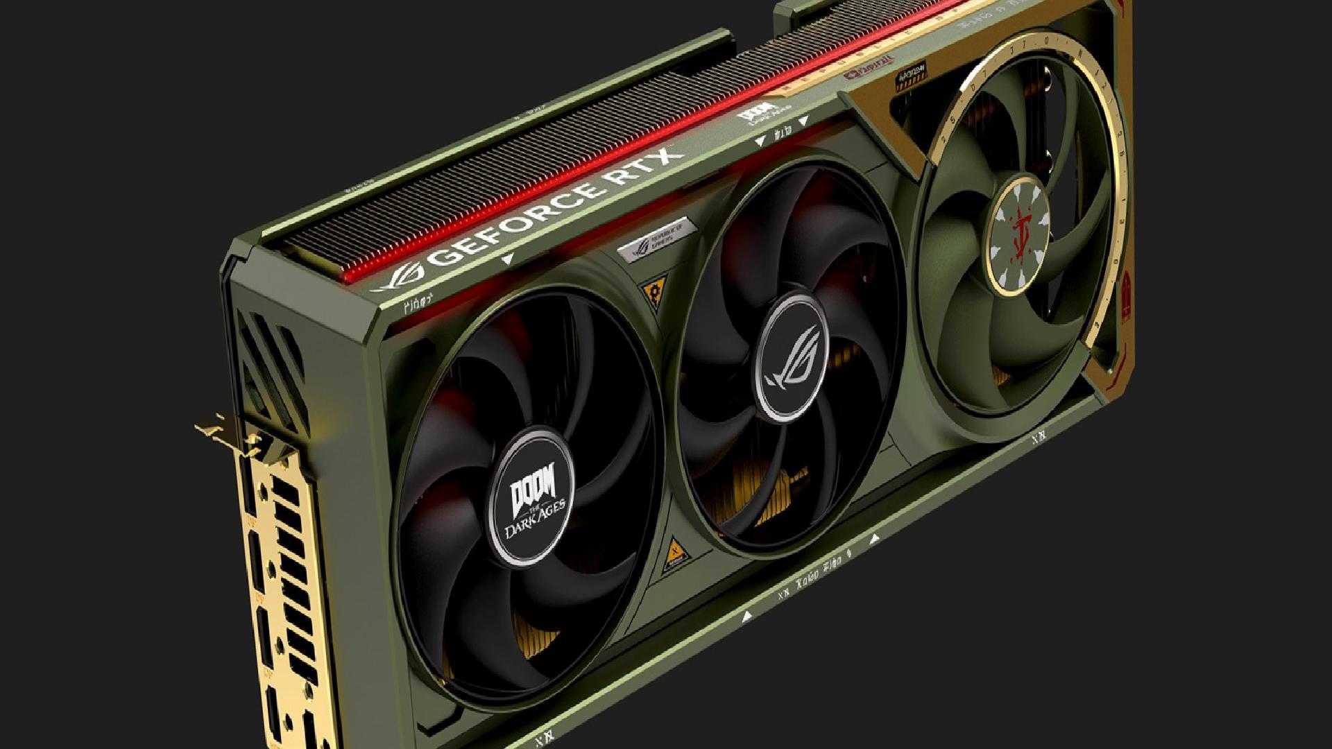 Doom hayranlarına özel ekran kartı “ROG Astral GeForce RTX 5080” satışta