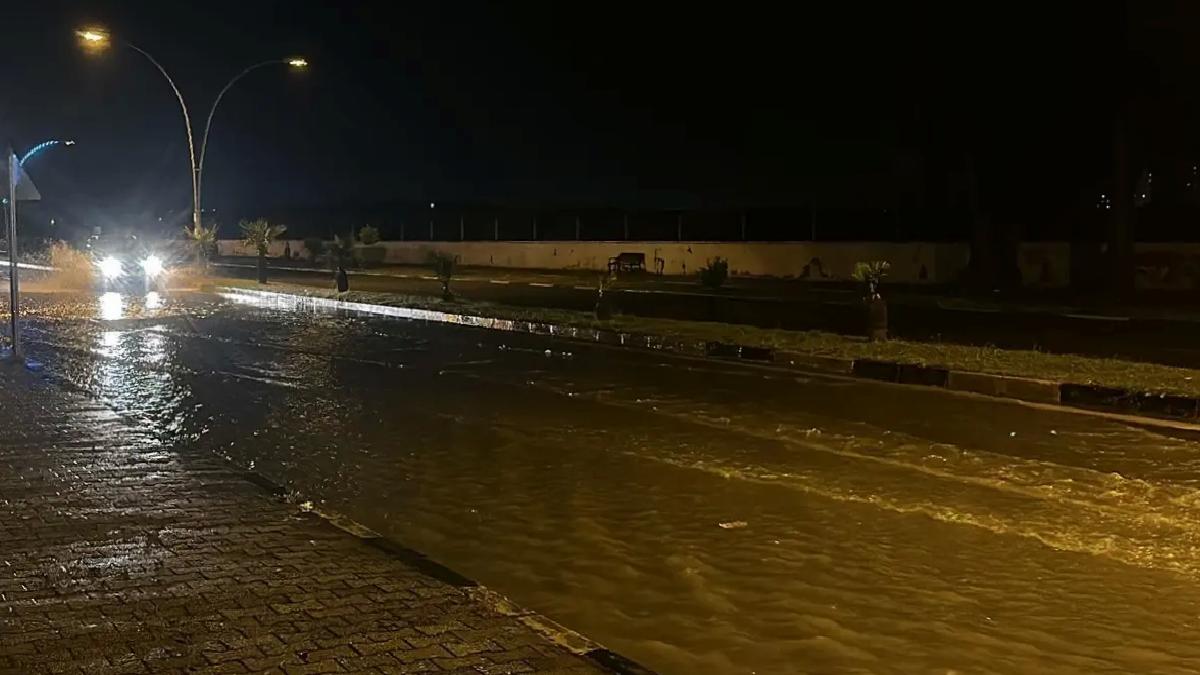 Dörtyol’da Sağanak ve Dolu Yağışı