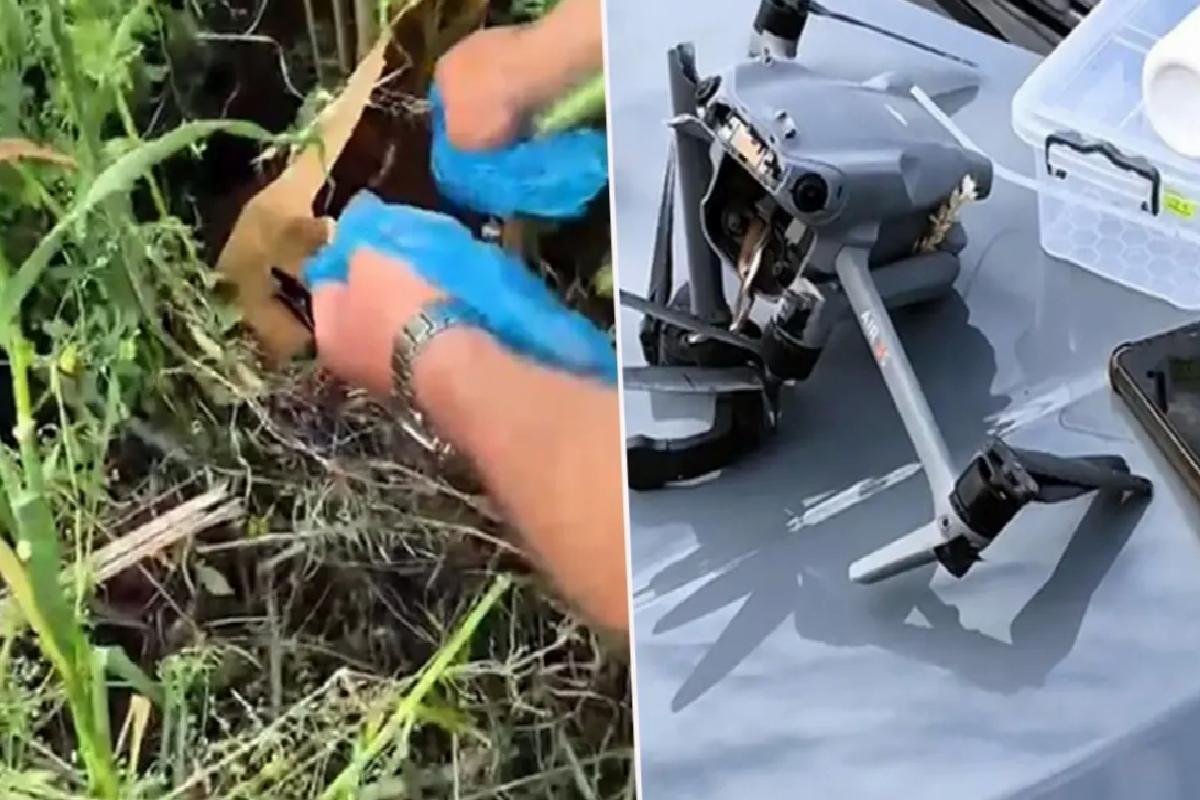 Dronla Uyuşturucu Sevkiyatı Engellendi