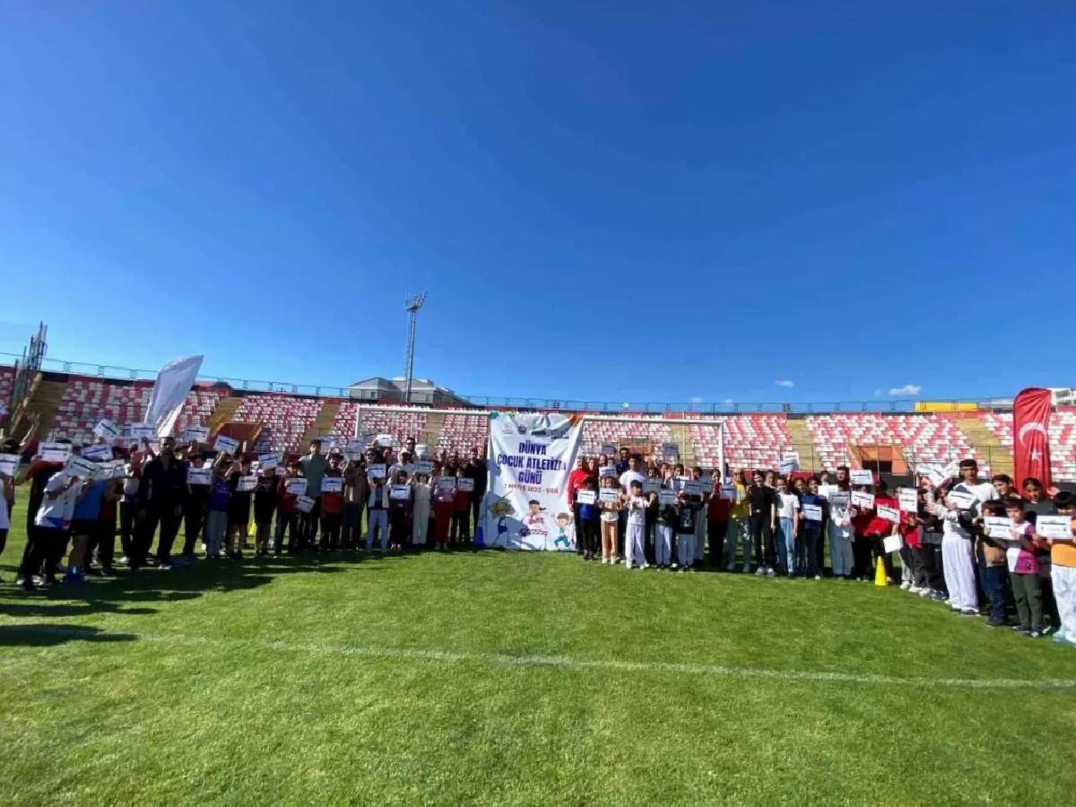 Dünya Çocuk Atletizm Günü Van’da Kutlandı