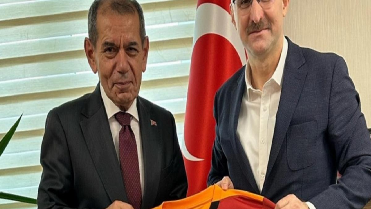 Dursun Özbek’ten Türkiye Kayak Federasyonu Başkanı’na ziyaret