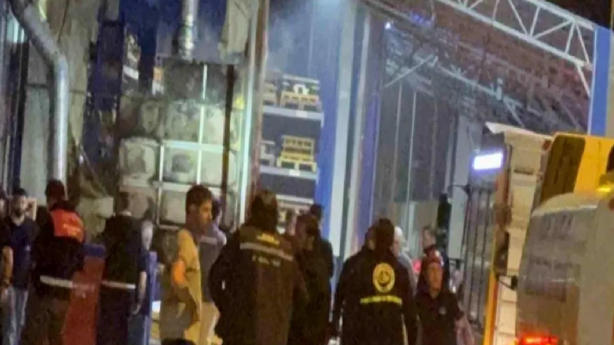 Düzce’de Fabrikada Yangın