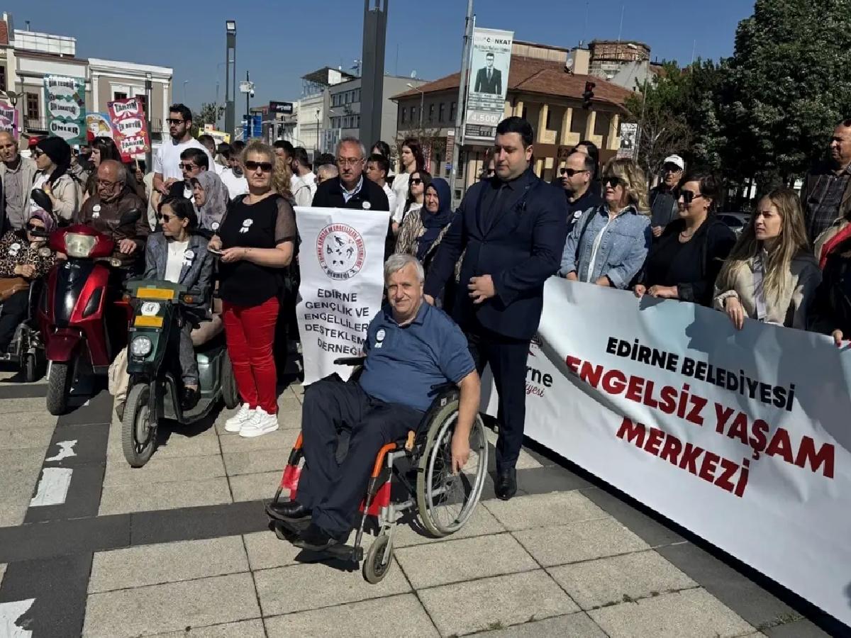 Edirne’de Engelliler Haftası Töreni