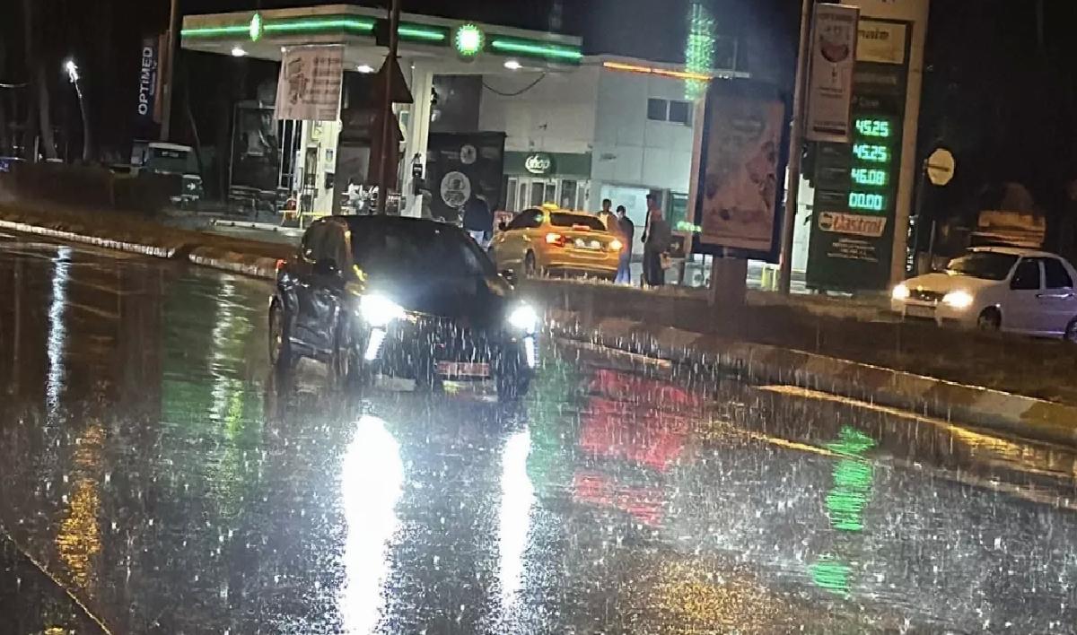 Edirne’de Sağanak Yağış Etkili