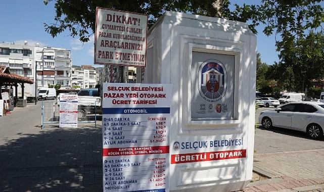Efes Selçuk’ta Pazar Yeri Otoparkında Hem Ücretsiz Süre Arttı Hem Abonmanlık Başladı