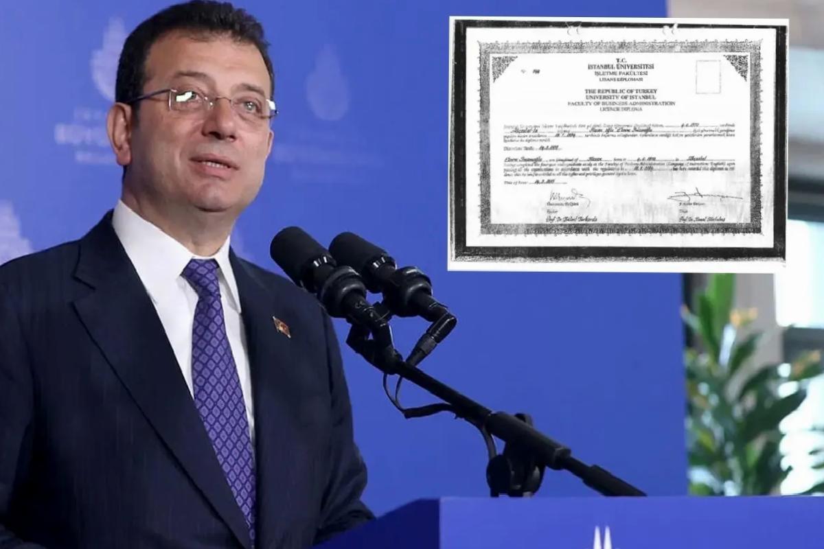 Ekrem İmamoğlu’nun avukatları diploma iptali işlemine karşı dava açtı