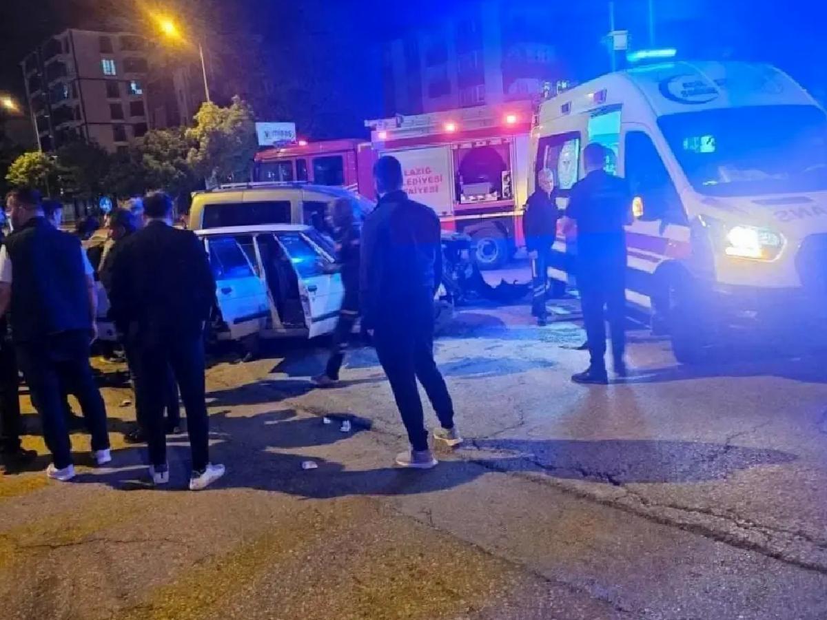 Elazığ’da Trafik Kazası: 3 Yaralı