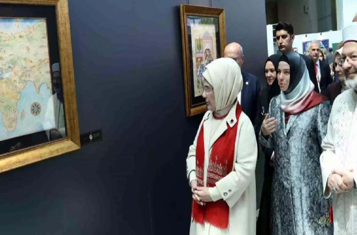 Emine Erdoğan “Uluslararası İslam Sanatları Fuarı”nda konuştu