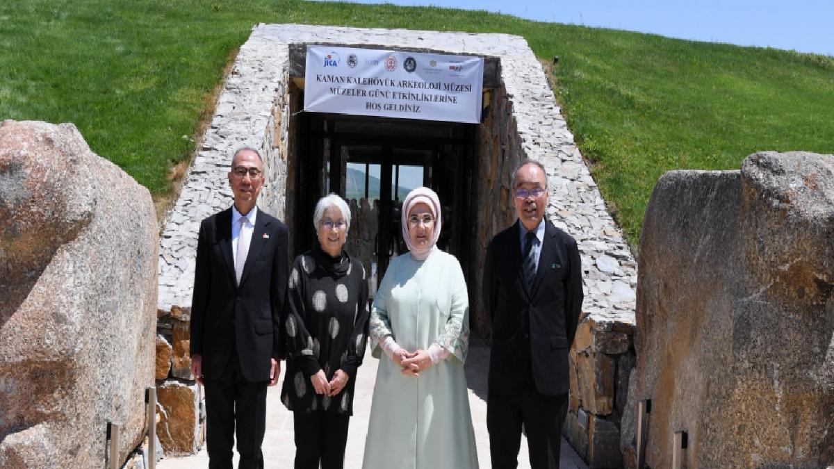 Emine Erdoğan’dan Arkeolog Omura için başsağlığı mesajı