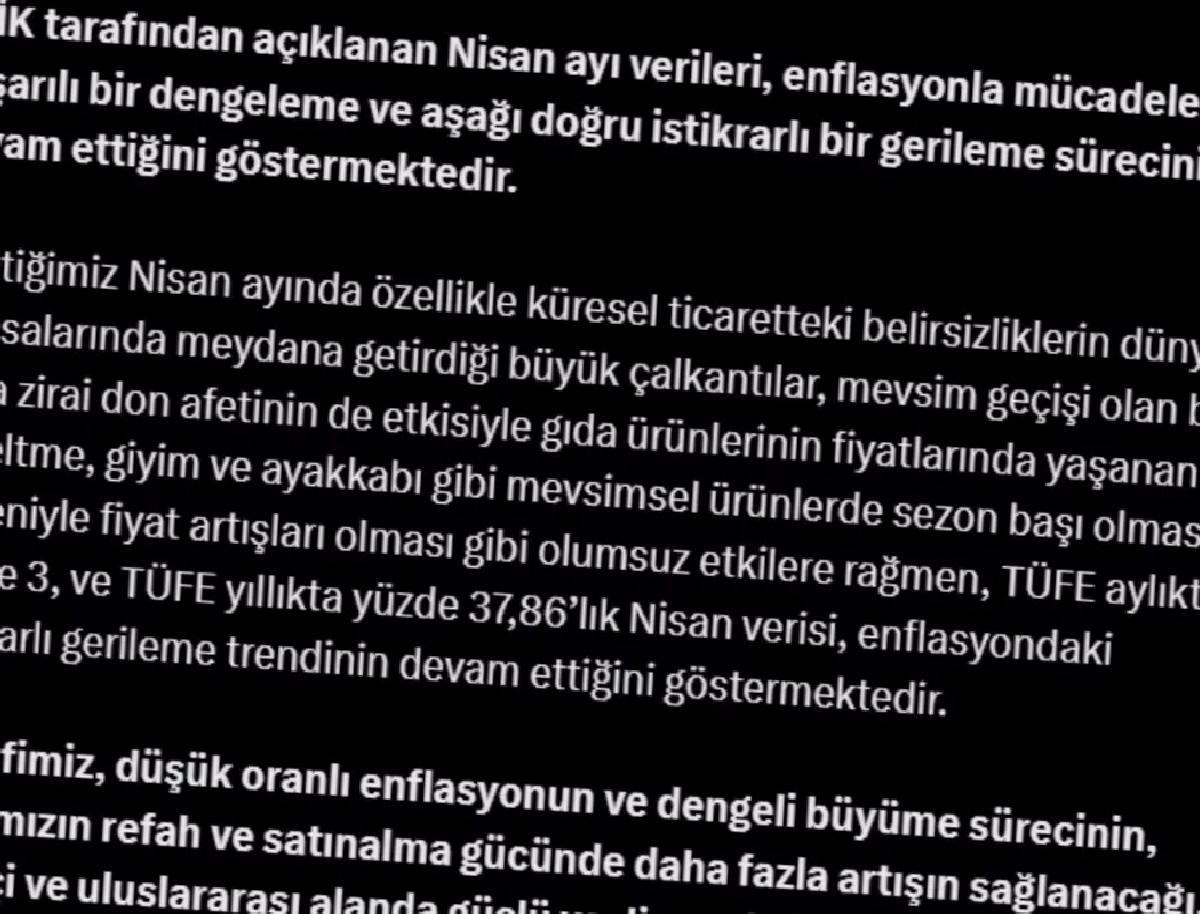 Enflasyonla Mücadelede İstikrarlı Gerileme