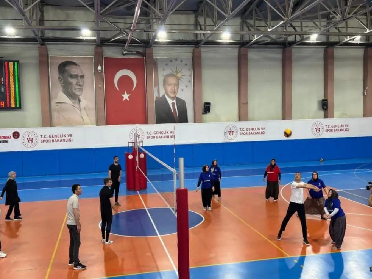 Engelliler Haftası’nda Voleybol Maçı