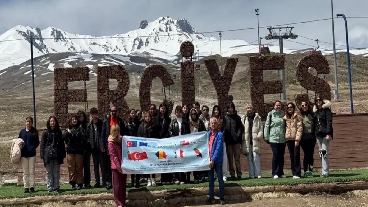 Erasmus Öğrencileri Erciyes’i Ziyaret Etti